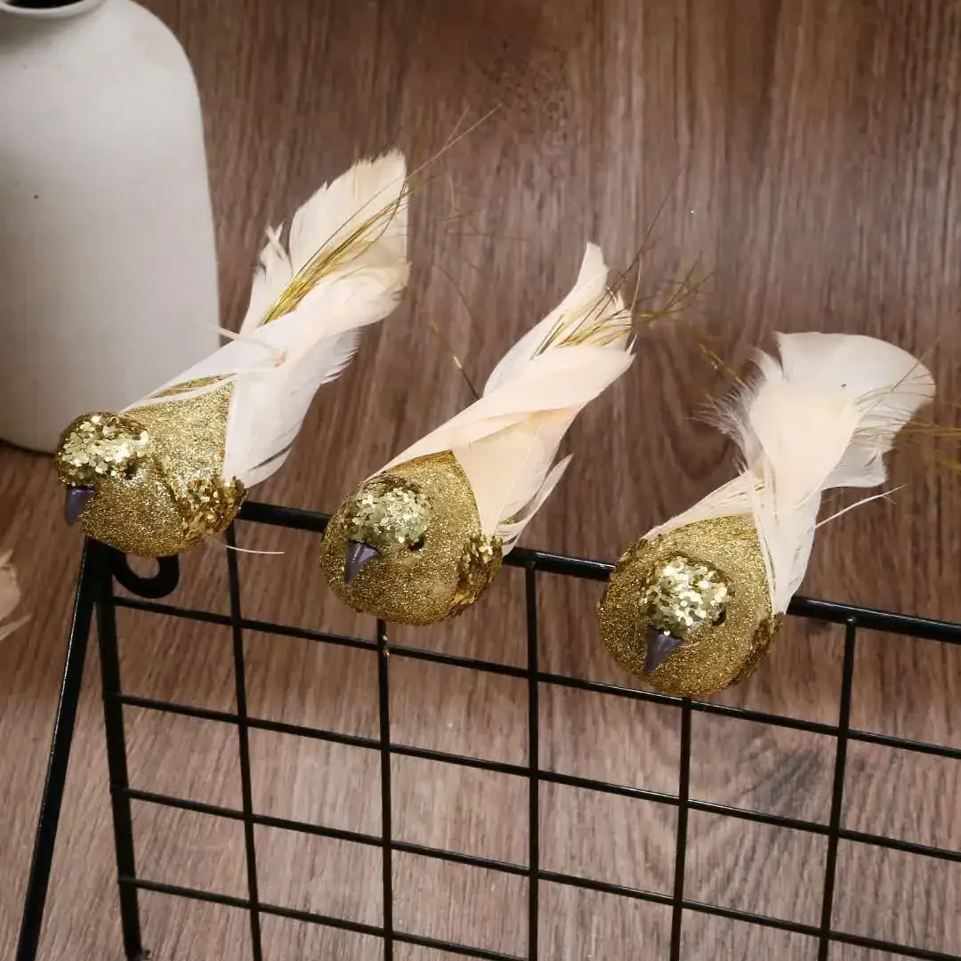 

Искусственные птицы, набор из 3 штук