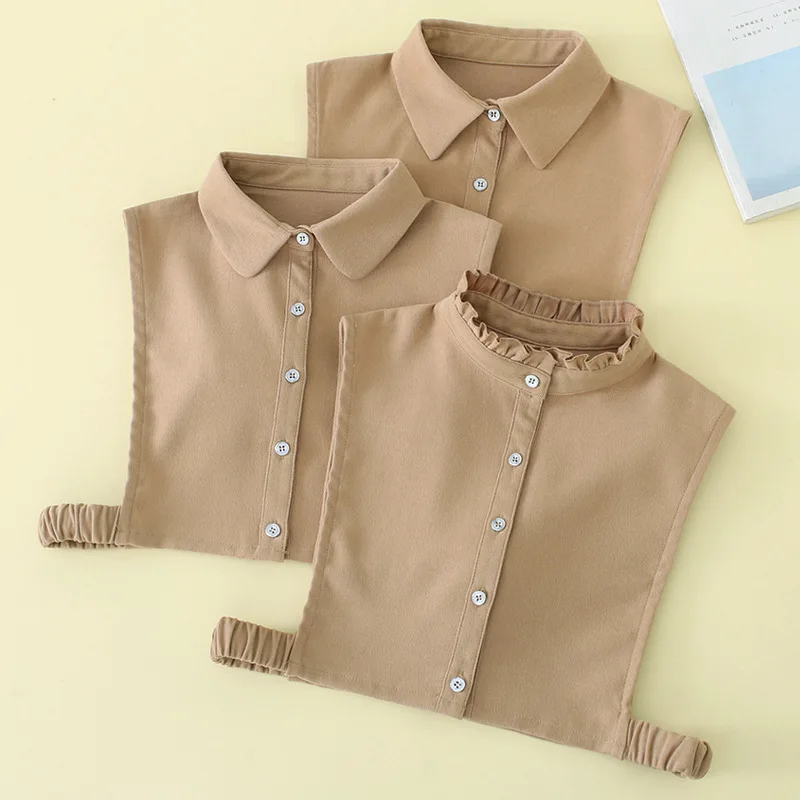 

Официальный фальшивый воротник для женщин съемный воротник рубашки для мужчин блузка Топы фуакс коли Съемная рубашка ожерелье фальшивый воротник