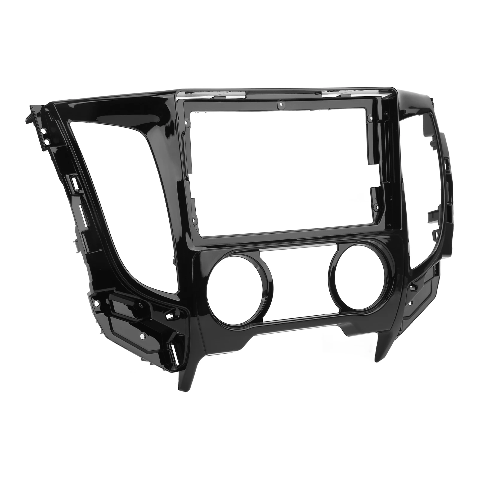 

2DIN Car Stereo Radio Fascia Navigation Panel Trim Replacement for Mitsubishi L200 Triton 2015‑2019 Manual AC
