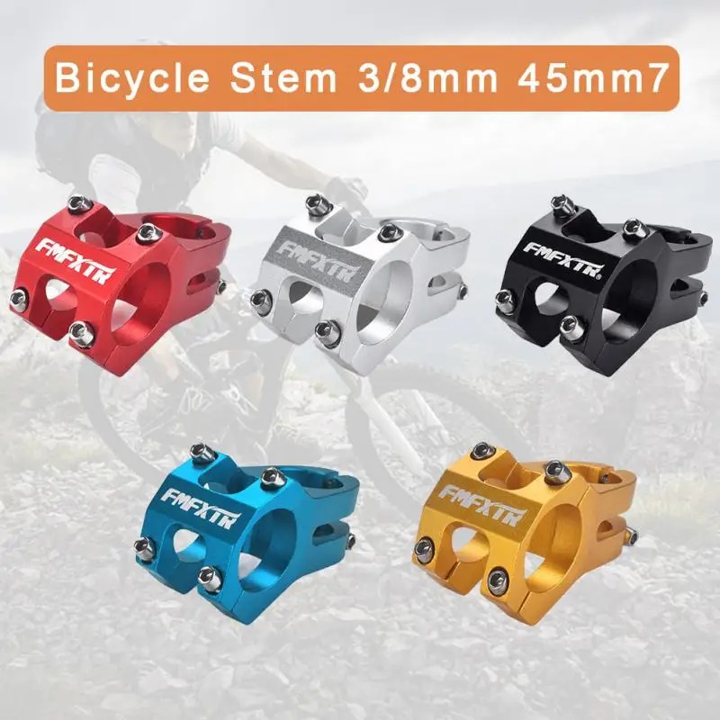 

Aluminum Bicycle Stem 31.8*45mm Short Handlebar Stem MTB Road Bike Handlebar Stem Bicycle Handlebar Extension Bike Accessories