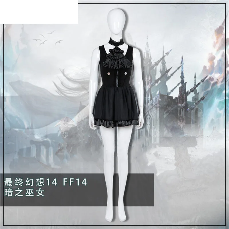 Игра FINAL FANTASY XIV FF14 Gaia Косплей Костюм FFXV Shadowbringers Платье Взрослый Хэллоуин На Заказ