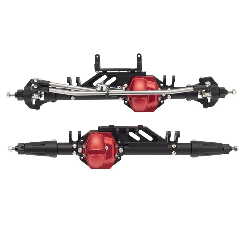 

CNC металлическая передняя и задняя ось для 1/10 RC Rock Crawler Car Axial Wraith 90018 90020 90045 RR10 90048 90053, детали для обновления