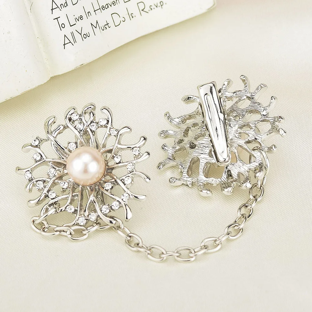 Брошь на свитер зажим для шали булавка с ручной инкрустацией винтажные броши