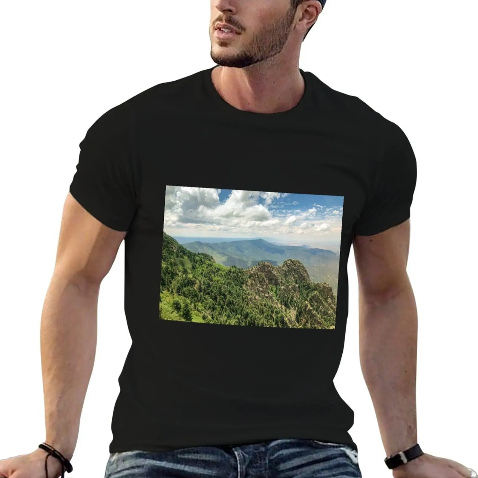 Футболка Sandia Peak Albuquerque New Mexico футболка с короткими рукавами футболки аниме