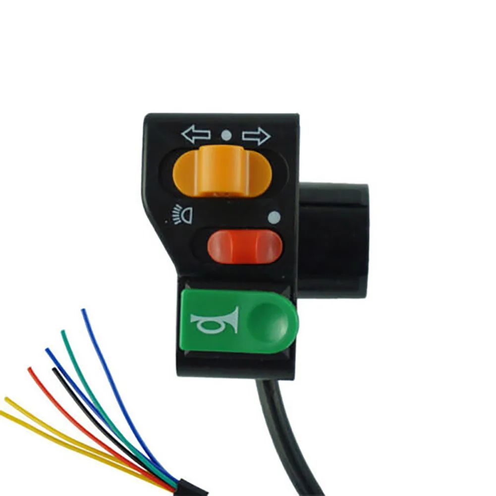 

Practical Motorcycle Switch Handlebar Headlight Horn Multi-Function Scooter Turn Signal Universal Switch 7/8\\\"
