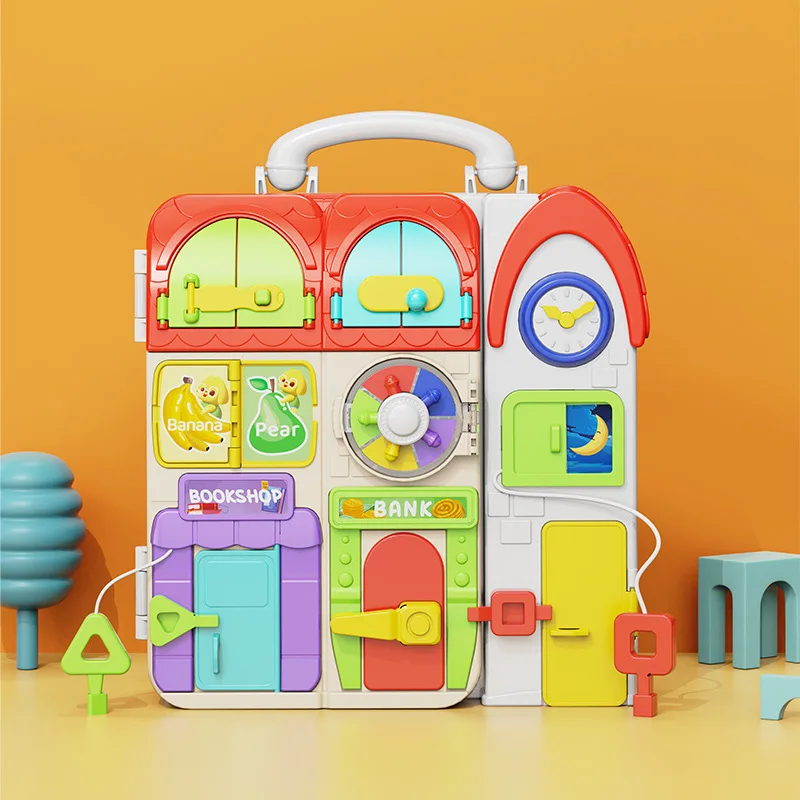 Детский автобус пластик