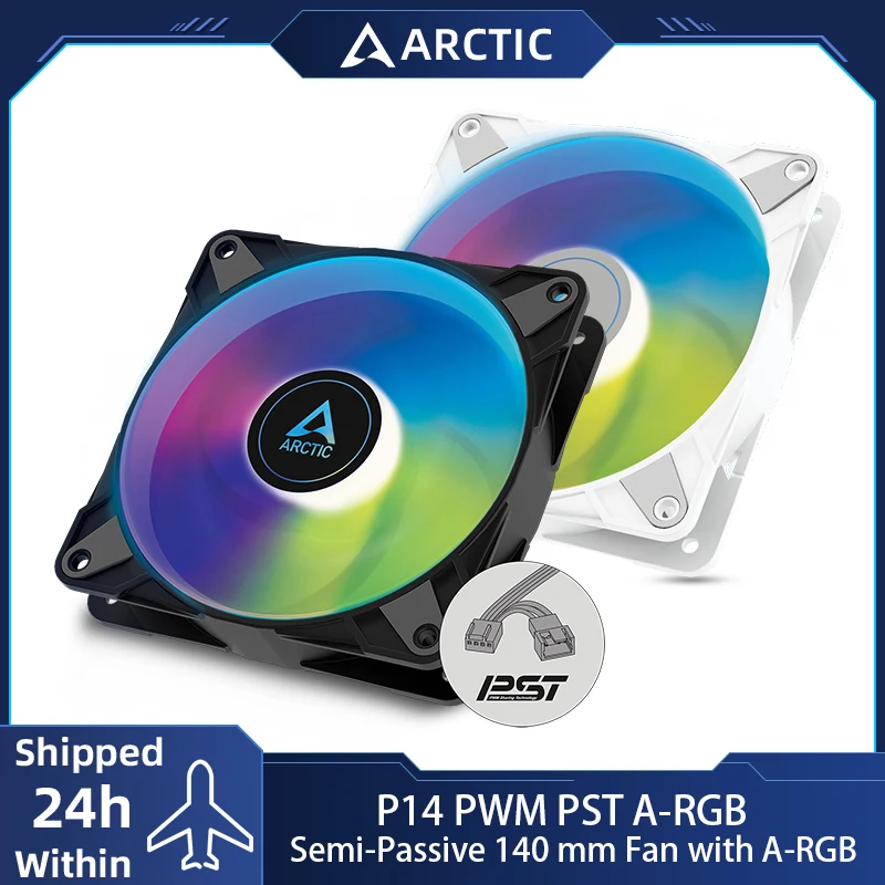 Корпусный вентилятор Arctic P14 PWM PST A-RGB 140 мм
