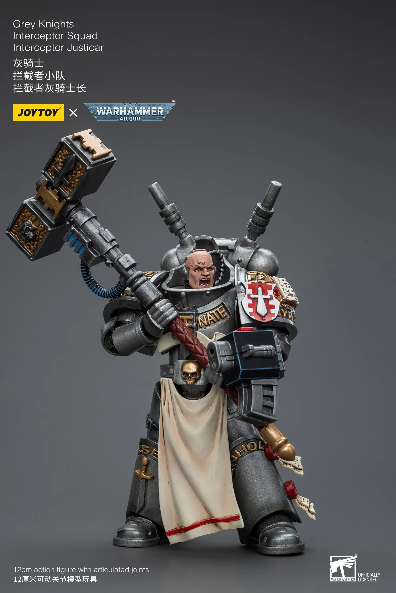 Фото Фигурки JOYTOY 1/18: Серые рыцари, Гранд-мастер Волдус, Калдор Драго, Кастеллан Кроу, Интерцептор, Атакующий отряд, Терминатор №5