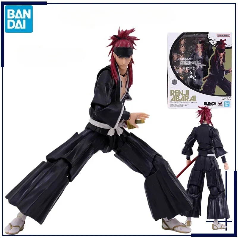 В наличии подлинная Bandai S.H.Figuarts SHF аниме BLEACH Abarai Renji модель фигурка игрушки