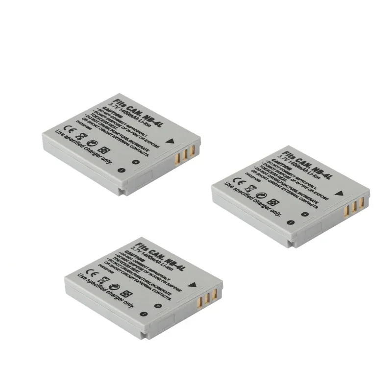 NB-4L 3,7 В 1400 мАч литиевая батарея для цифровой камеры для Canon IXUS 220 HS для IXUS 120 TX1 для Power Shot SD200 Высокое качество (art.: 3920d400a4304) - 3920d400a4304
