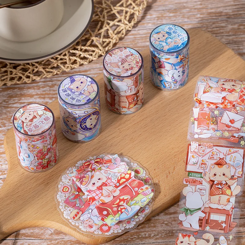 

Милая кошка Dreamworld PET, специальные масляные Васи-ленты, Маскировочная лента для дневника, клейкая лента, самодельные Украшения для скрапбуки...