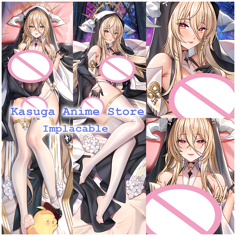 

Dakimakura Anime Body Pillow Cover Game Azur Lane Implacable Sexy Bed Decorative Pillowcase 2 Sided Printed Otaku Cojines Custom