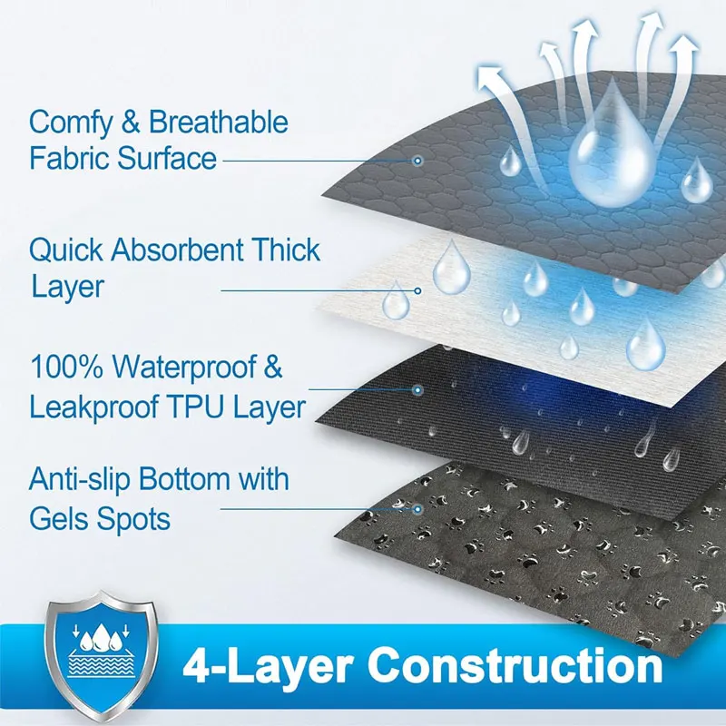 Многофункциональный моющийся чехол для кровати собаки автомобильное сиденье и