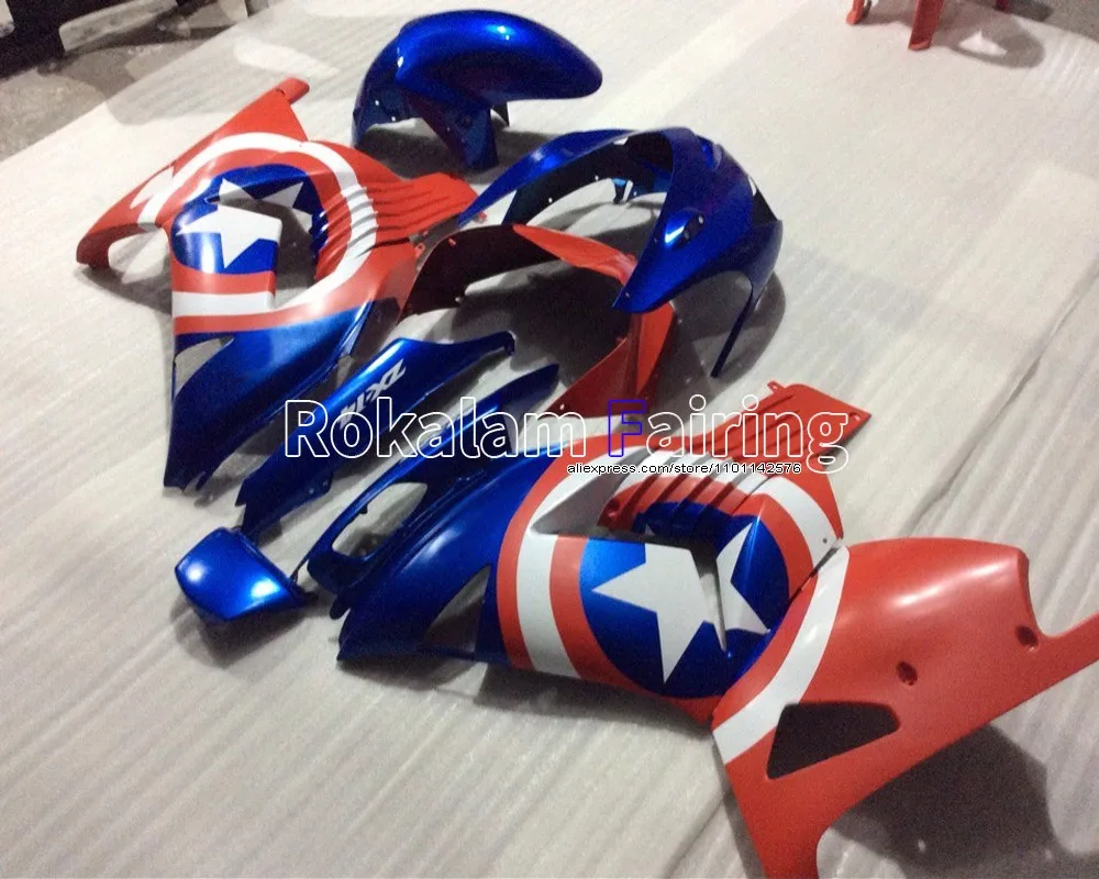 

For Kawasaki Ninja ZX14R 2006-2011 New Part ZZR 1400 06 07 08 09 10 11 ZX-14R White Red Blue Fairings Set (Injection molding)
