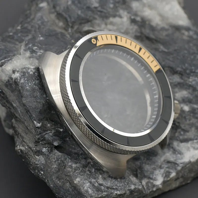 Фото Мужские часы Mod 6105 6139 Turtle Abalone для дайвинга, корпус, совместимый с механизмами NH34, NH36, NH35, водонепроницаемость 50 м, сапфировое стекло, подарок №1