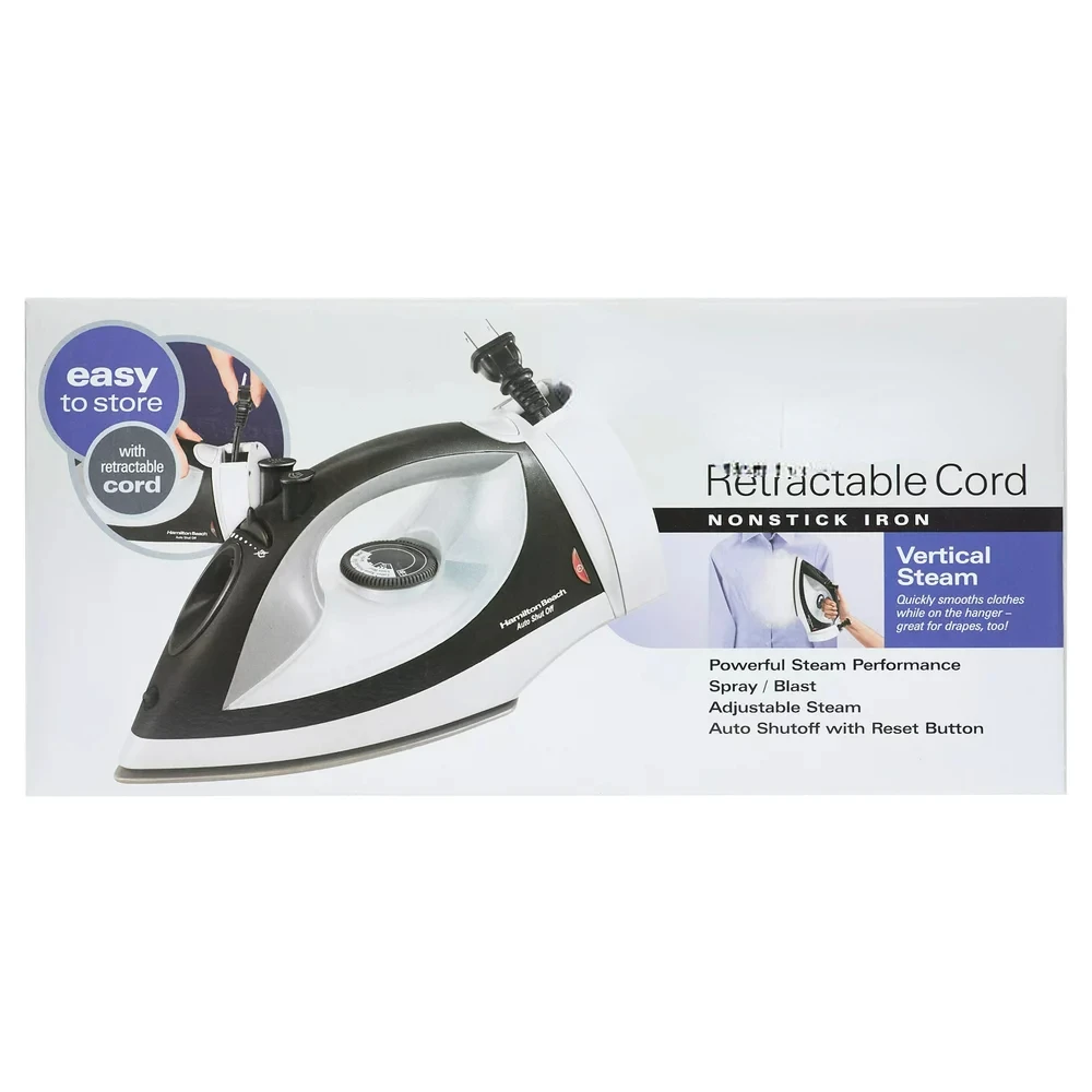 

Retractable Cord Iron, Model #14210R