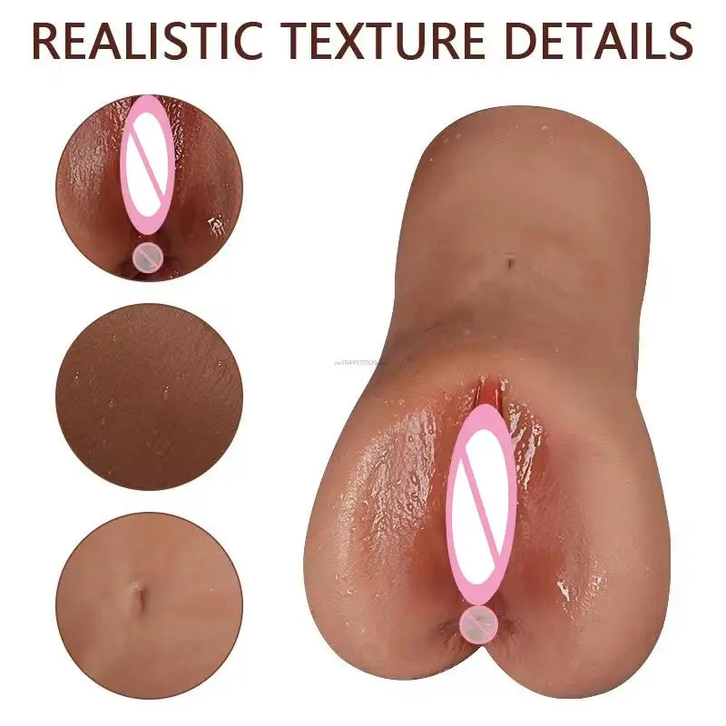 

Vagina Male Masturbators Cup Soft Deep Throat Realistic Anal Soft Silicon Sex Toys for Men sextoysPocket Real Pussy Artificial