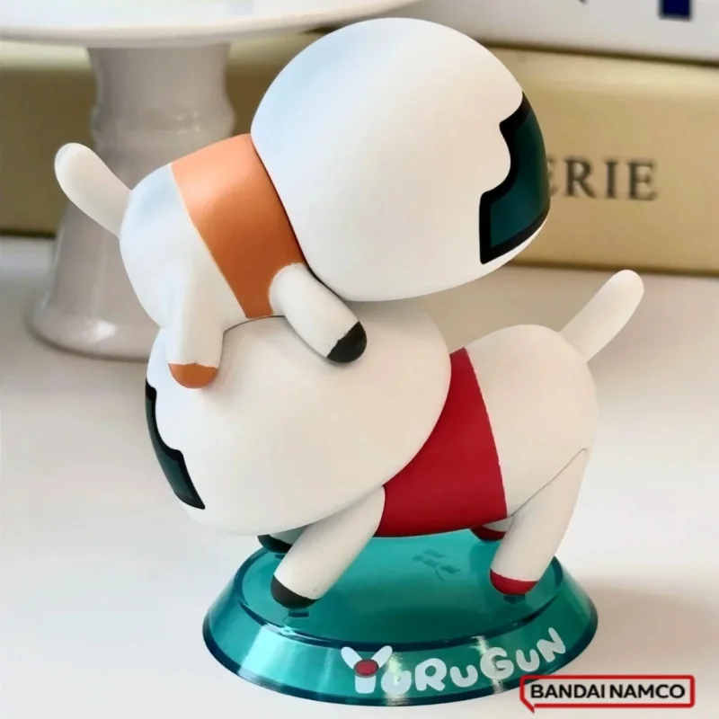 Фото В наличии YuRuGun Официальная оригинальная слепая коробка Bandai QMSV Вторая круглая милая абстрактная кукла GUN DA Модель Орнамент Коллекционная игрушка №4
