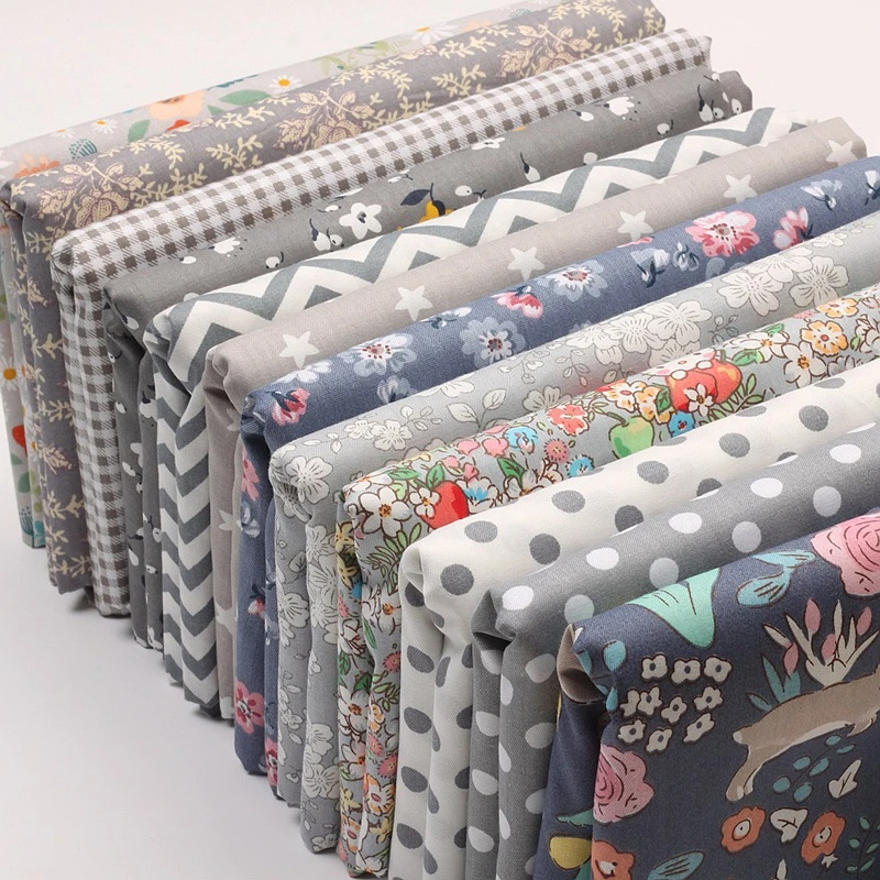 

100% Pure Cotton Twill Fabric for Sewing Clothes Handicrafts Print baby Cloth Sheets for Patchwork DIY Crafts Supplies 50x160cm