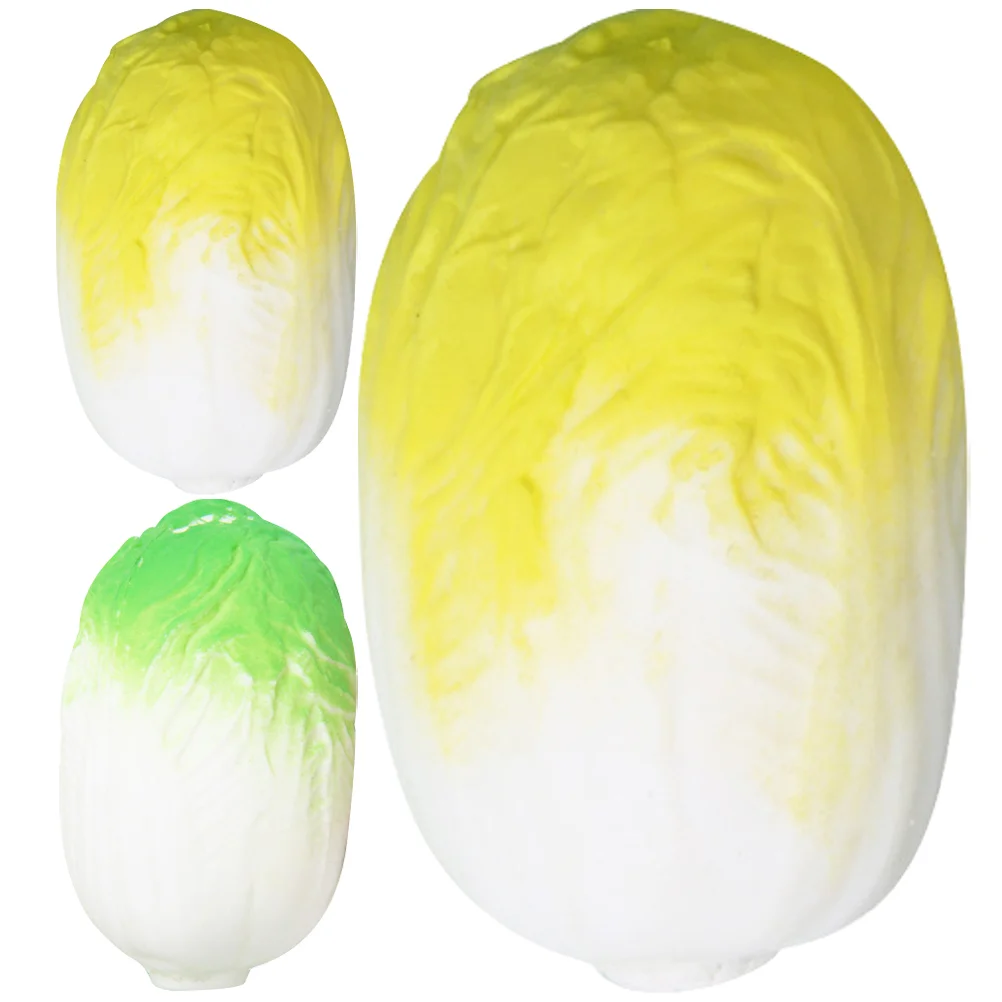 

Toysfidget Vegetableskids Adorable Decompression Handdecor Cabbage Artificial Relief Party Pressure Playthings Compact Children