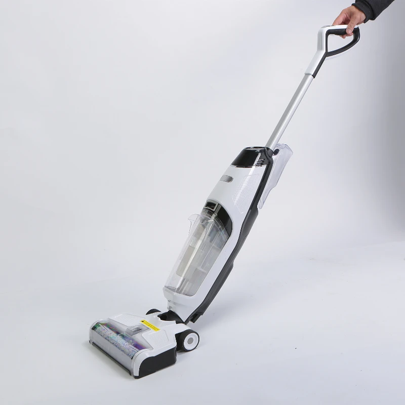

Wholesale cordless electric household wet dry one step cleaning wash and vacuum at the same time wireless upright vacuum cleaner