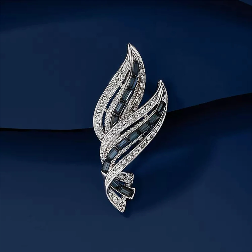 Модные изысканные броши для женщин и девушек элегантные металлические значки с