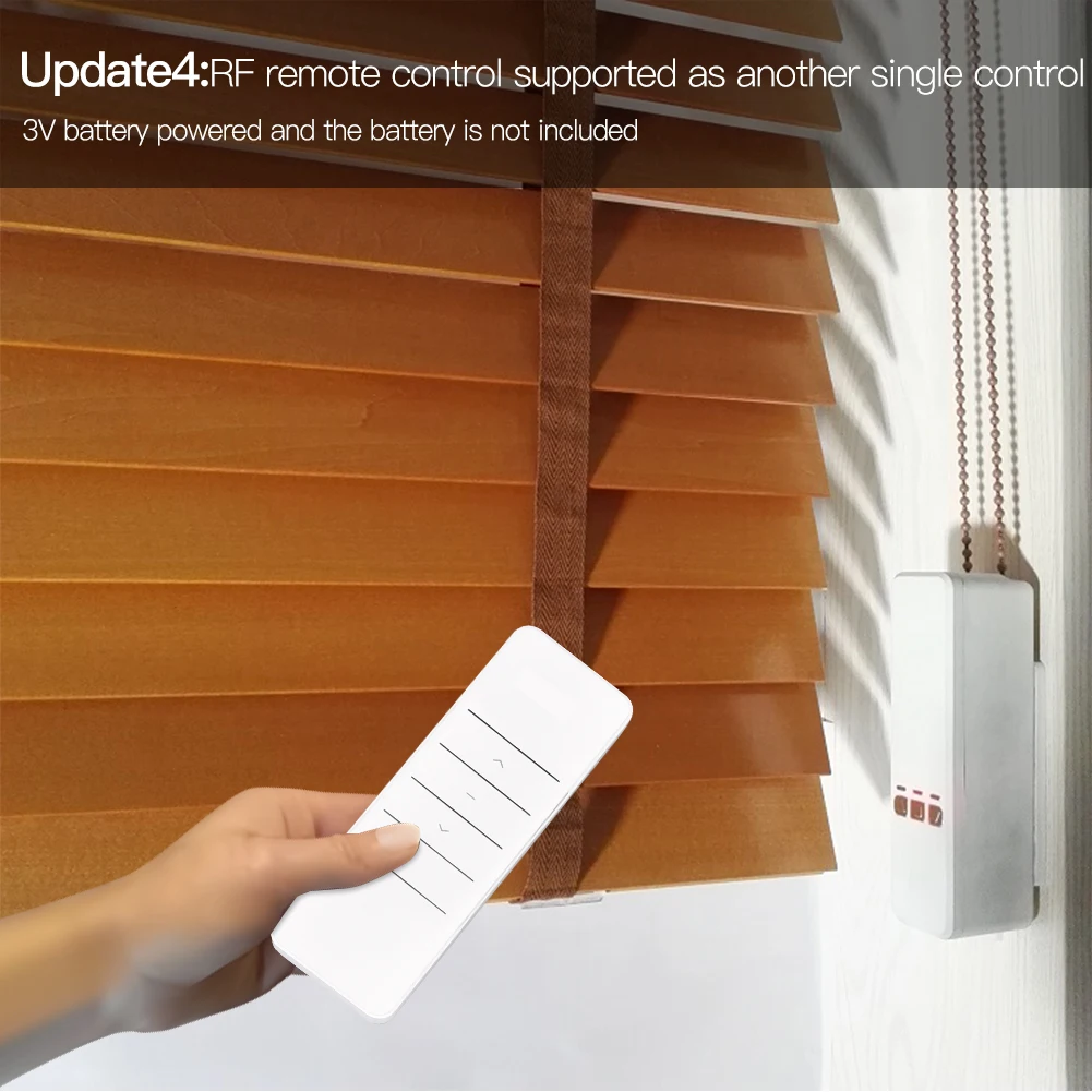 Moeshouse Tuya WiFi Smart Motor Electric цепные роликовые шторы Shade Shutter Drive RF Remote Kit Life App через