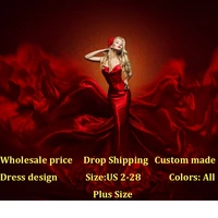 mermaid evening dresses prom africal saudi arabic special occasion prom party robes de soir%c3%a9e