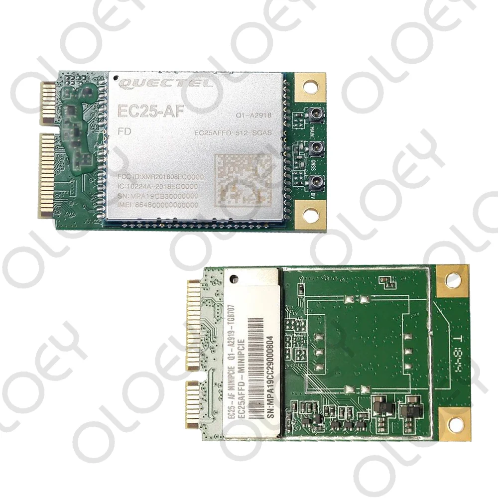 EC25-AF EC25-AFFD EC25AFFD-512-SGAS Mini Pcie EC25AFFD-MINIPCIE EC25AFFD-MINIPCIE EC25 CAT4 Wireless Module LTE 4G Module images - 6