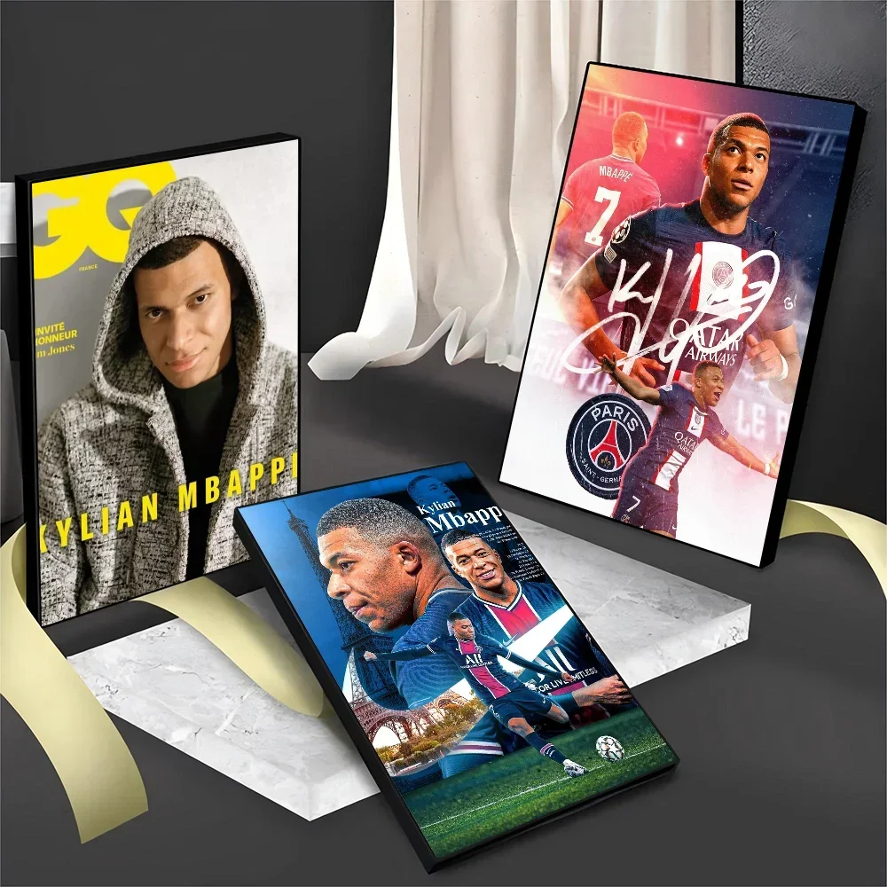 Kylian Sanmi Mbappé Lottin футболист плакат высокого качества цифровая печать ПВХ настенное
