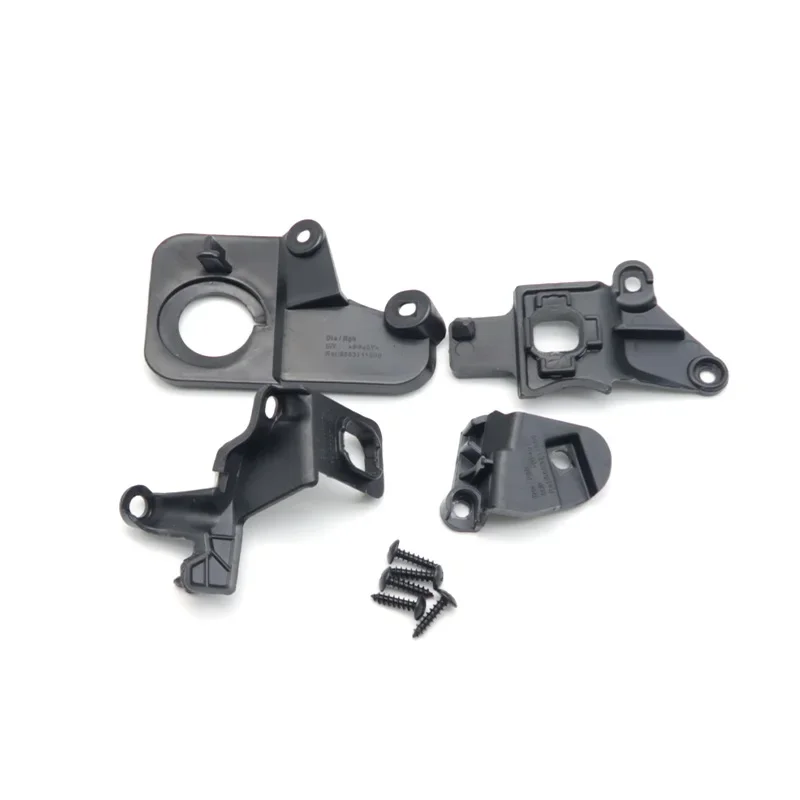 

Комплект для ремонта фар автомобиля, кронштейн, защитное кольцо, пластиковое ремонтное кольцо для Citroen C5, черный, 6212F0,6212.F0,6212F1,6212.F1