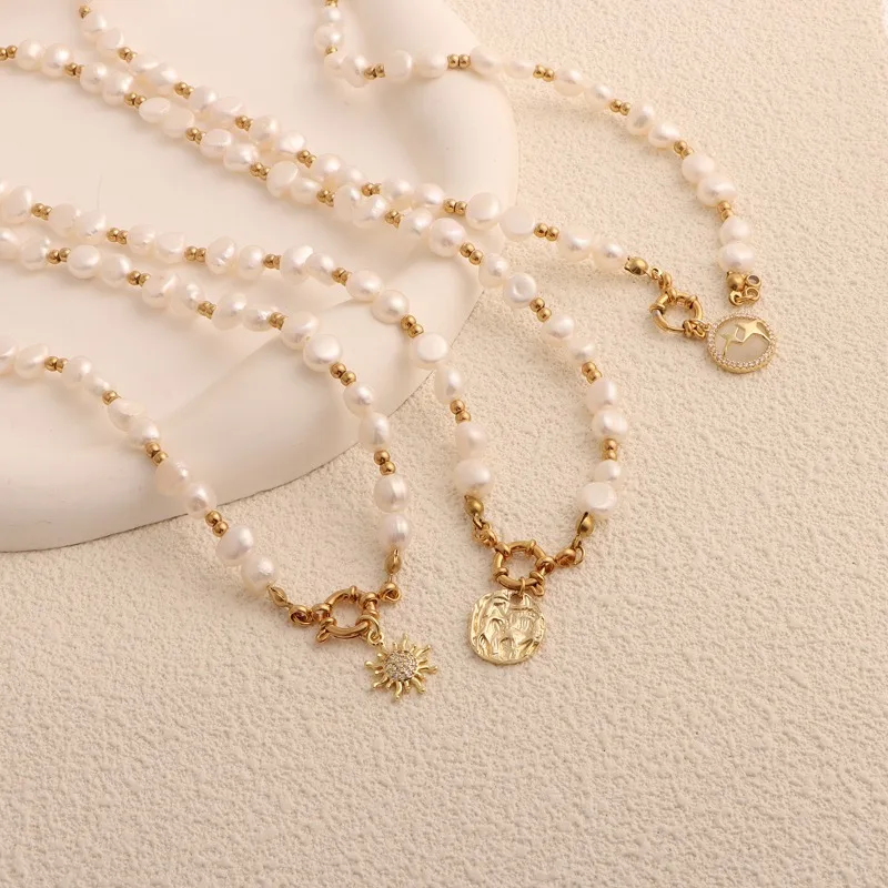 Minar Французский натуральный пресноводный жемчуг CZ Циркон Солнце Сердце Круглая