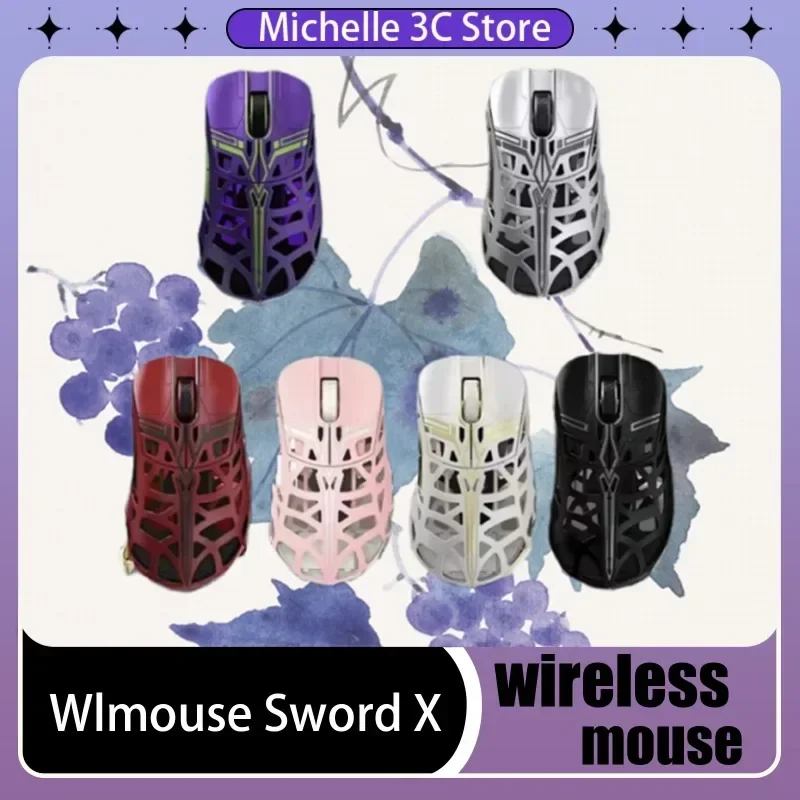 Беспроводная игровая мышь WL из магниевого сплава 2 4 ГГц