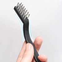 cleaning brush mini wire brush set stainless steel wire brush nylon cleaning polishing metal brush rust removal decontamination