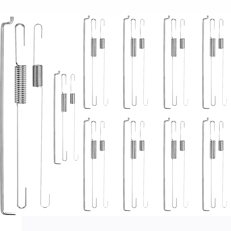 

HOT SALE 30PCS Throttle Return Spring Kit Carburetor Springs Assortment Governor Link Rod Speed Control For Honda GX120 GX140