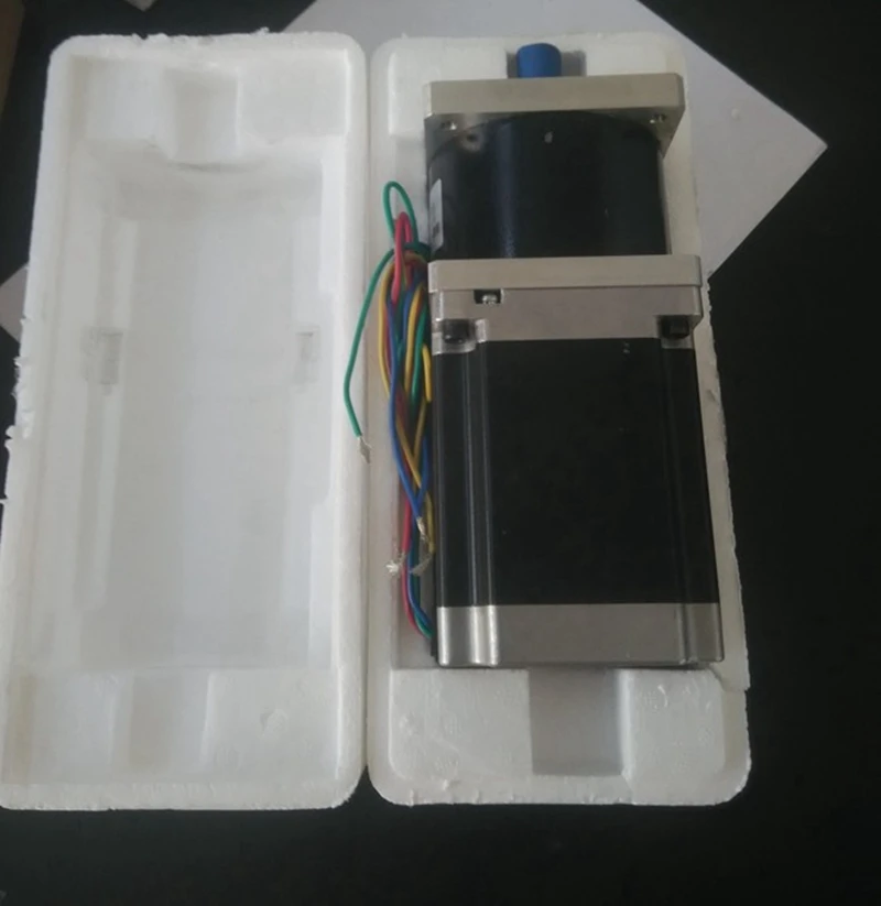 Планетарный шаговый мотор NEMA 34 Длина двигателя 126 мм передаточное число 15:1 20:1 25:1