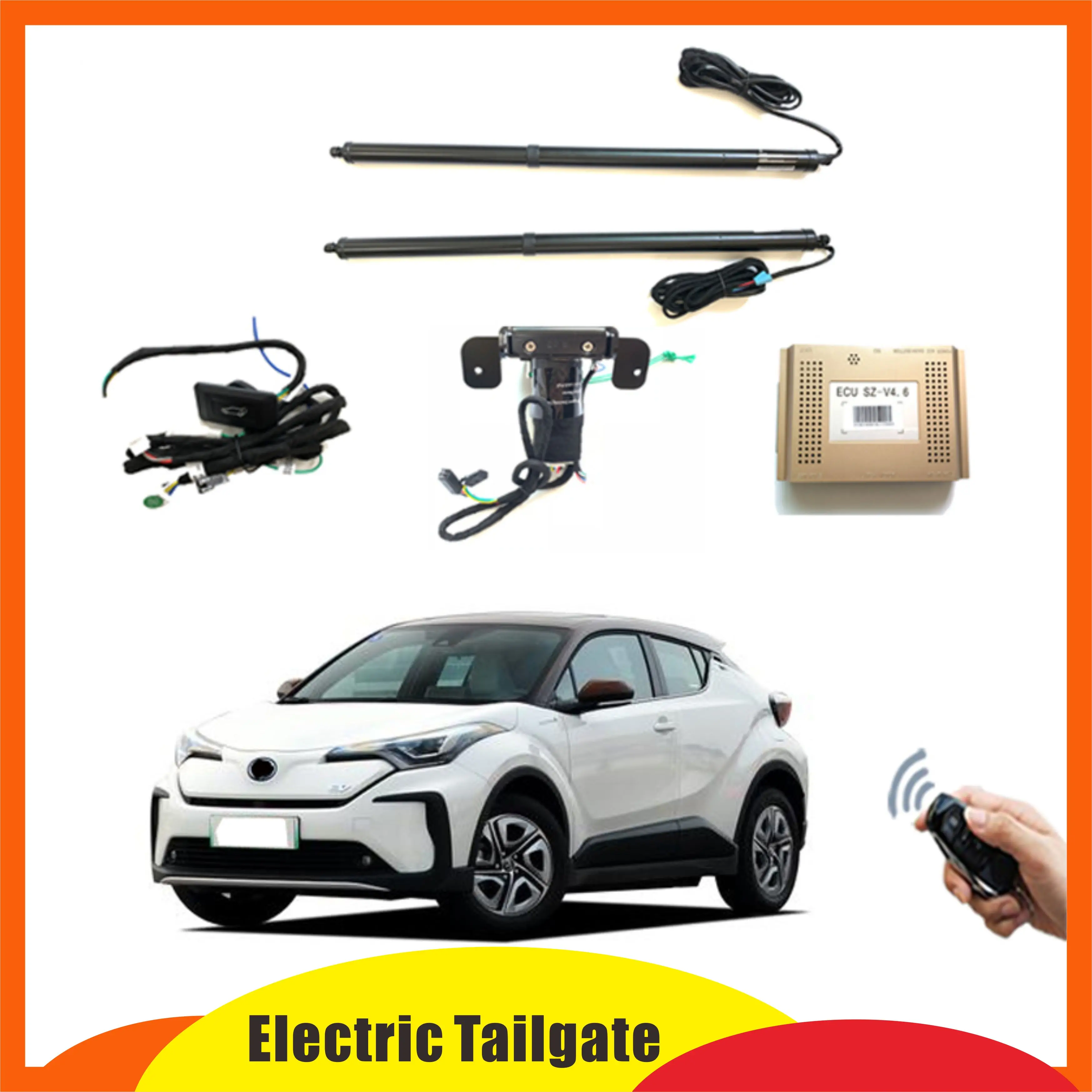 

New for TOYOTA WISH 2016-2021 Electric tail gate refitted Leg sensor Tailgate Car modification Automatic door Dedicated button