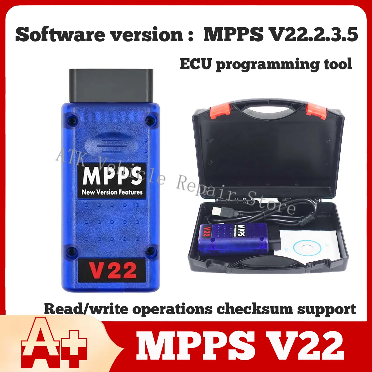 MPPS V22 с разблокировкой Tricore Boot полная версия настройка чипа ЭБУ чтение OBD запись