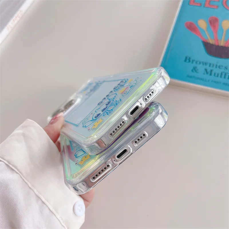 Чехол для телефона Apple прозрачный градиентный с защитой от падения |