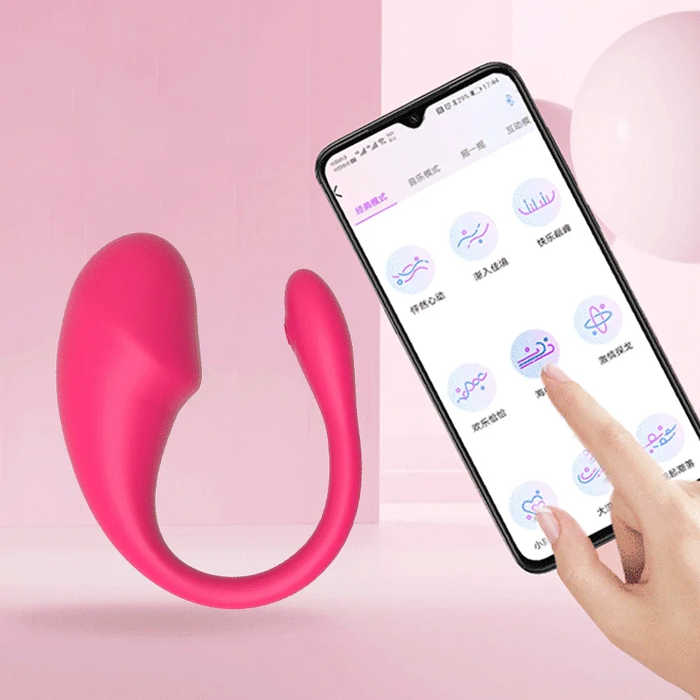 

Беспроводной фаллоимитатор-вибратор с поддержкой Bluetooth для женщин, с дистанционным управлением через приложение, вибрирующее яйцо для клитора, женские вибрирующие трусики, секс-игрушки