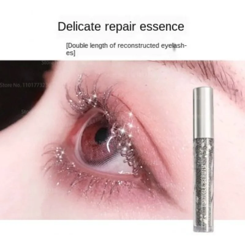 

Crystal Sequins Charm Mascara Volume Waterproof Lash Extensions Makeup Silk Graft Growth Fluid Professional for Eyes