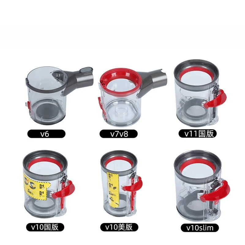Фото Подходит для пылесосов Dyson V6, V7, V8 Slim, V10, V11, V12: Нижняя крышка пылесборника, аксессуары для циклонных систем. №2