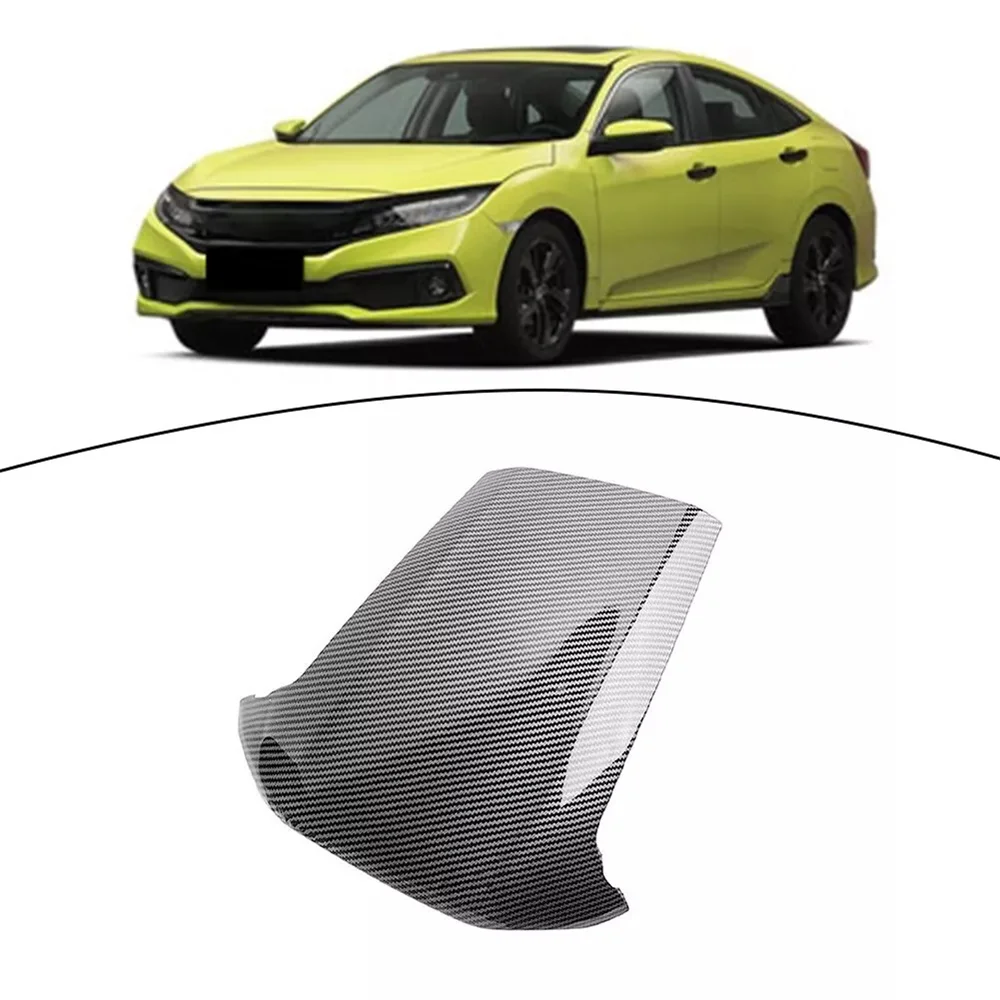 Накладка на приборную панель автомобиля из углеродного волокна рамка для Civic 10-го