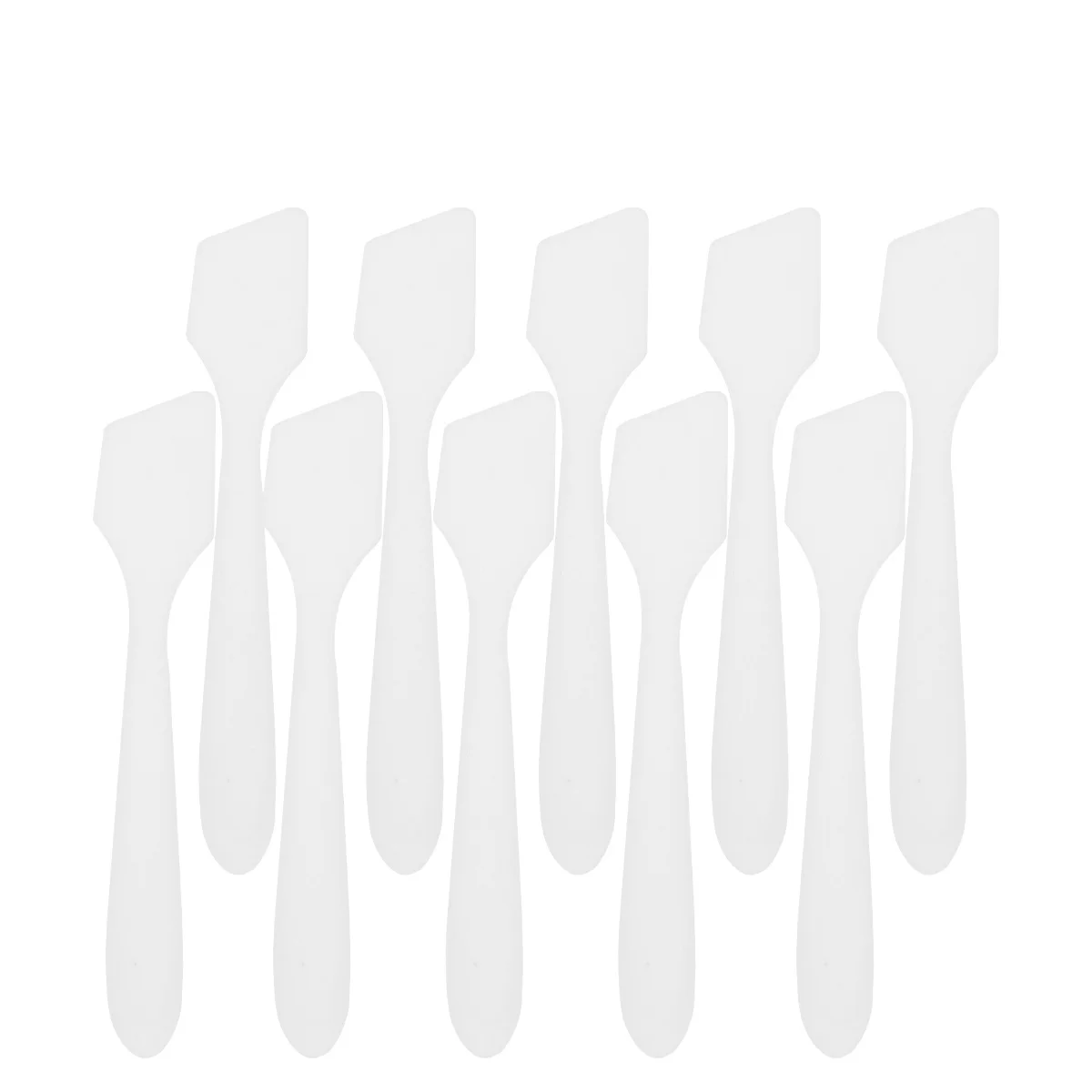 

Spatula Makeup Cream Face Scoop Spoon Facial Disposable Scraper Spatulas Mini Hair Applicator Tool Make Mixing Accessories Diy