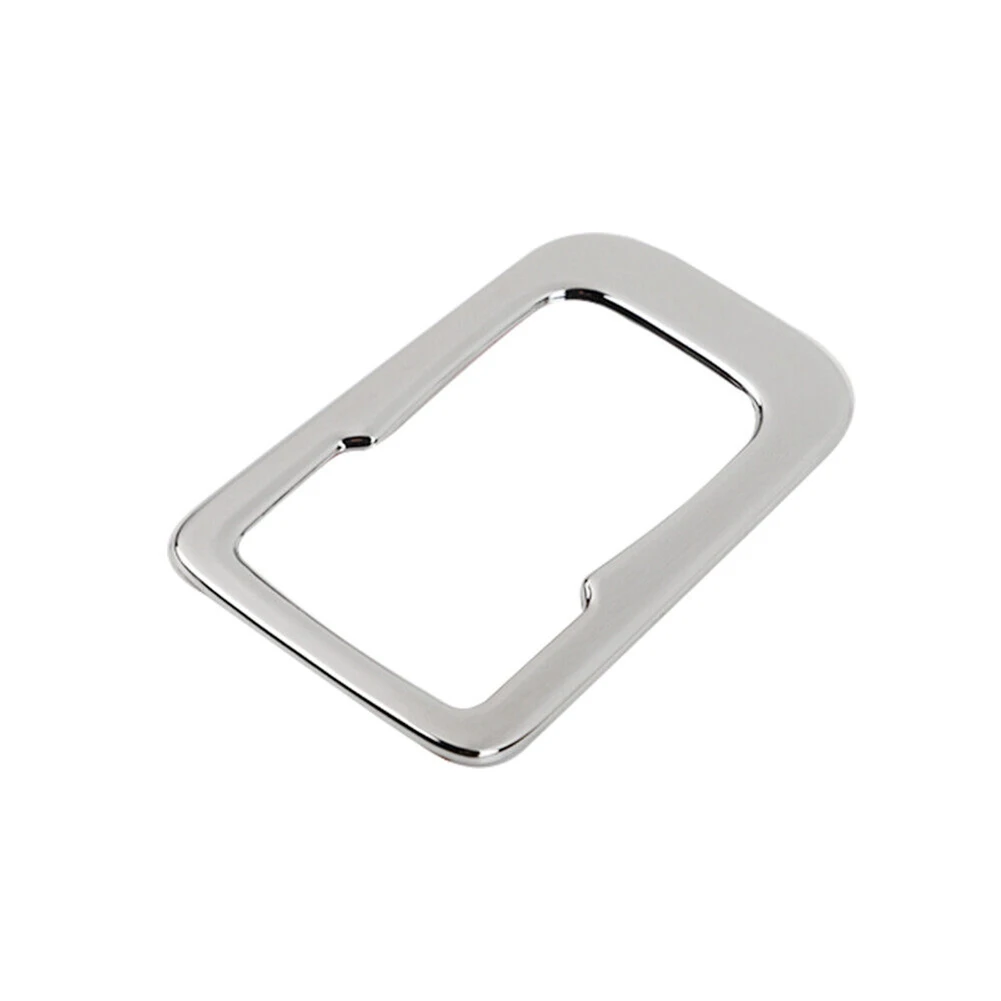 

Reverse Mirror Adjustment Button Trim Decoration Sticker Cover for Ford Bronco 2021 2022 Accessories, ABS Silver