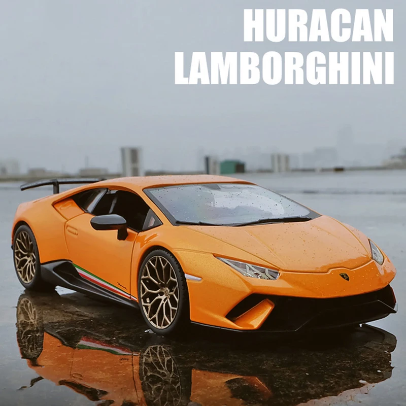 

Bburago 1:24 Lamborghini Huracan Performante Supercar Alloy Car Model Diecasts & Toy Vehicles Collect Car Toy Boy Birthday gift