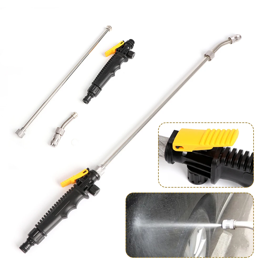 

High Pressure Wash Water Gun Air Conditioners Adjustable Fog Breeding Seedlings Sprinkling Watering Flowers Vegetables Spray Gun