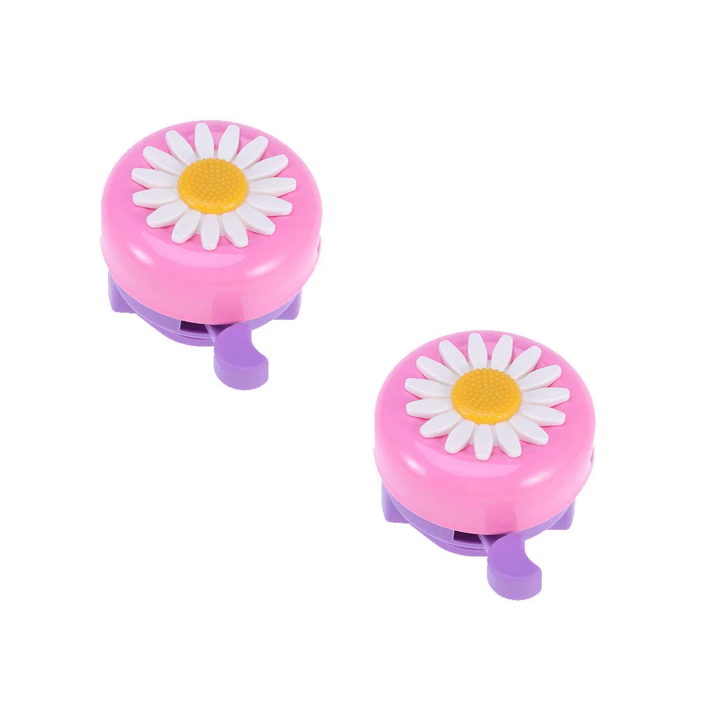 

2pcs Kids Bike Bell Chrysanthemum Bike Bell Bell for Bike Horn Toddler Bike Bells Handlebar Bell