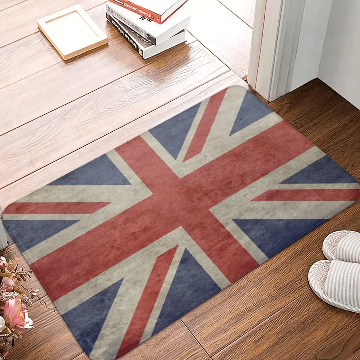 

Union UK Flag Doormat Bathroom Welcome Carpet Entrance Home Living Room Kingdom Country United Absorbent Floor Rug Door Mat