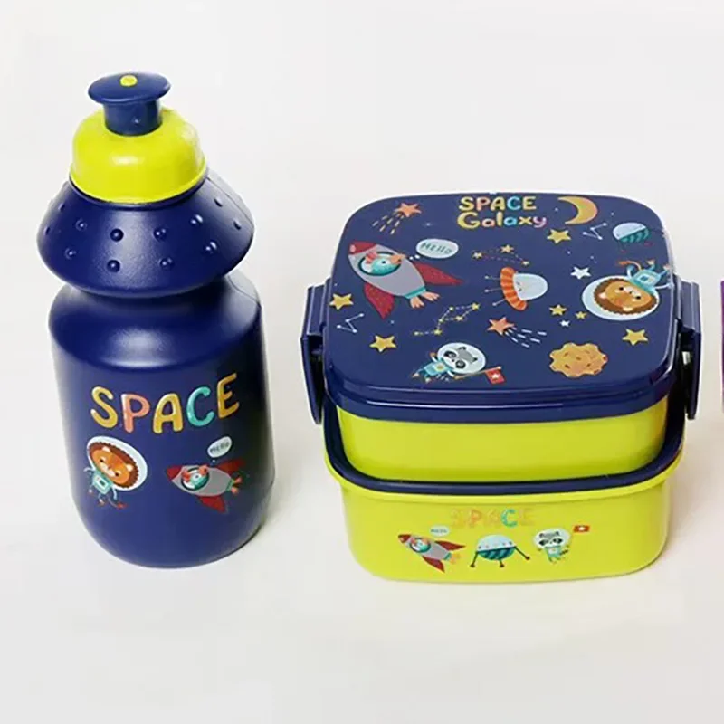 Изолированная Детская сумка для обеда женщин Мультяшные сумки с единорогом